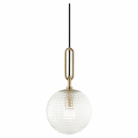 7110 Hudson Valley Jewett 1 Light Pendant