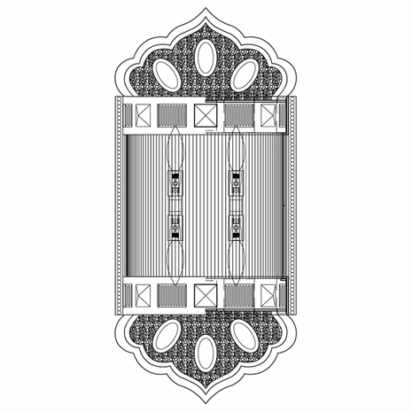 711050-1ST Fine Art Lamps Scheherazade Collection Sconce