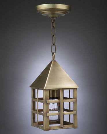 7112 Northeast Lantern York (1) Light Medium Base Hanging Fixture With Multiple Glass & Finish Options