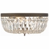 714-EB-CL-MWP Crystorama Crystorama 3 Light English Bronze Hand Cut Crystal Flush Mount