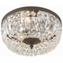 714-EB-CL-MWP Crystorama Crystorama 3 Light English Bronze Hand Cut Crystal Flush Mount