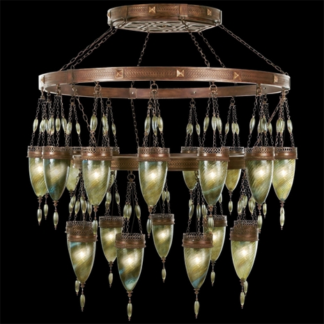 717540-1ST Fine Art Lamps Scheherazade Collection Pendant