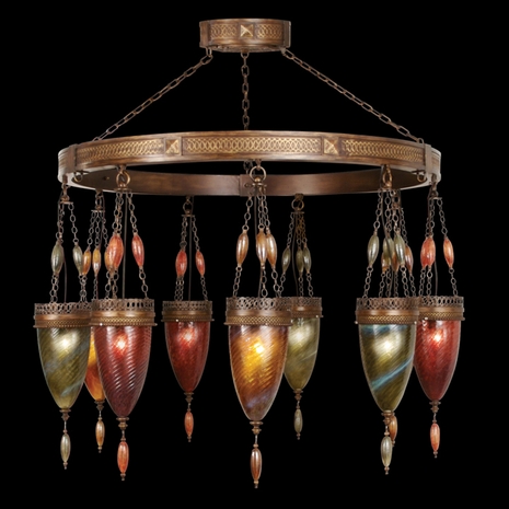 717640-6ST Fine Art Lamps Scheherazade Collection Pendant