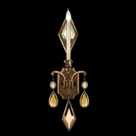 717850-1ST Fine Art Lamps Encased Gems 29"H Sconce with Bronze Finish