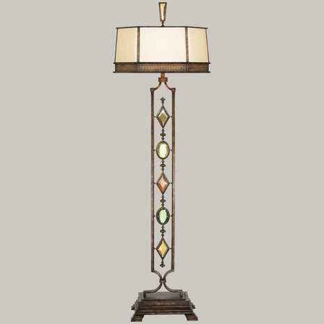 718720 Fine Art Lamps Encased Gems Floor Lamp