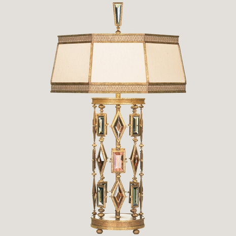 719110 Fine Art Lamps Encased Gems Table Lamp