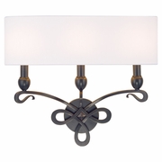 7213 Hudson Valley Pawling 3 Light Wall Sconce