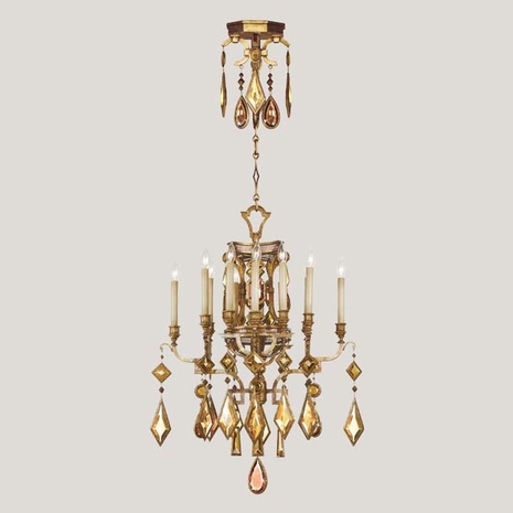 725140 Fine Art Lamps Encased Gems Chandelier