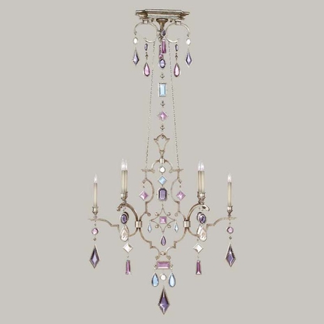 725740 Fine Art Lamps Encased Gems Chandelier