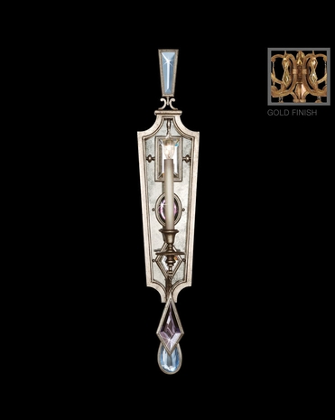 726450-3ST Fine Art Lamps Encased Gems Collection Sconce