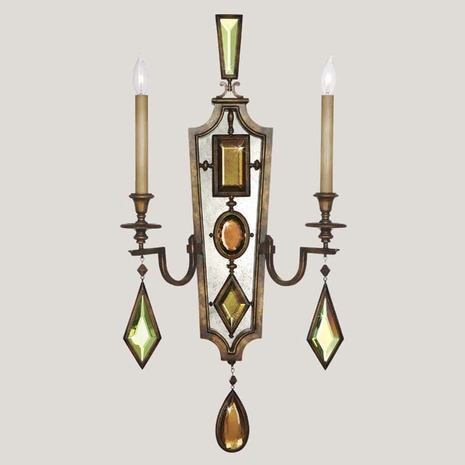 726850 Fine Art Lamps Encased Gems Sconce