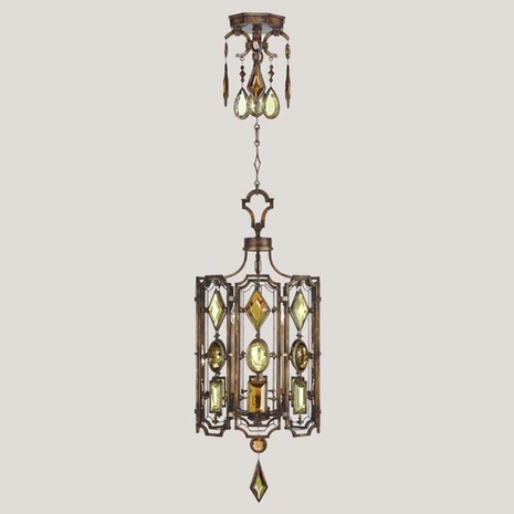 728040 Fine Art Lamps Encased Gems Lantern