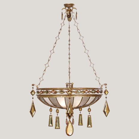 728540 Fine Art Lamps Encased Gems Pendant