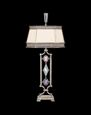729810-1ST Fine Art Lamps Encased Gems 38 inch 3 Way 50-100-150W 1 Lt Table Lamp