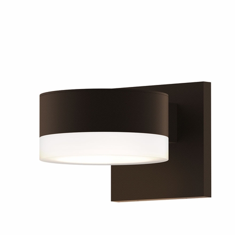 7302.PL.FW.72-WL Sonneman REALS Inside-Out Up/Down LED Sconce with Textured Bronze Finish
