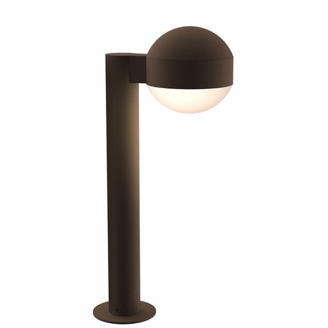7303.DC.DL.72-WL Sonneman REALS Inside-Out 16" LED Path Light Bollard with Textured Bronze Finish