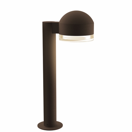 7303.DC.FH.72-WL Sonneman REALS Inside-Out 16" LED Path Light Bollard with Textured Bronze Finish