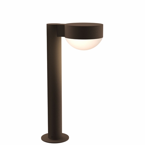 7303.PC.DL.72-WL Sonneman REALS Inside-Out 16" LED Path Light Bollard with Textured Bronze Finish