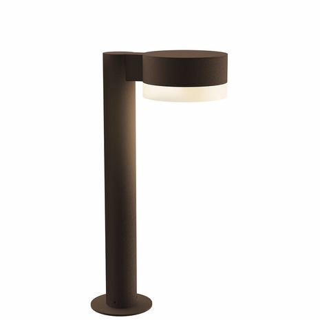 7303.PC.FW.72-WL Sonneman REALS Inside-Out 16" LED Path Light Bollard with Textured Bronze Finish