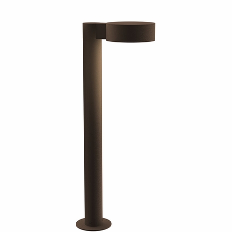 7304.PC.PL.72-WL Sonneman REALS Inside-Out 22" LED Path Light Bollard with Textured Bronze Finish