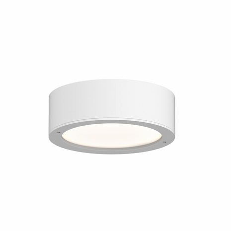 7309.XX.PL.98-WL Sonneman REALS Inside-Out LED Surface Mount with Textured White Finish