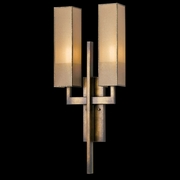 733050GU Fine Art Lamps 2 Light Perspectives 33" Sconce with Bronze Finish