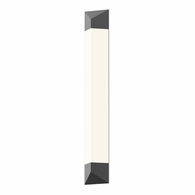7334.74-WL Sonneman Triform Inside-Out 36" LED Sconce with Textured Gray Finish