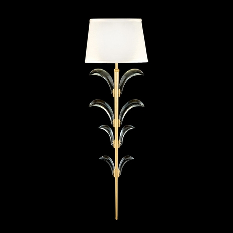 738450-3 Fine Art Lighting Beveled Arcs 28"H Sconce with Gold Leaf Finish