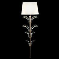738450 Fine Art Lighting Beveled Arcs 28"H Sconce with Silver Finish