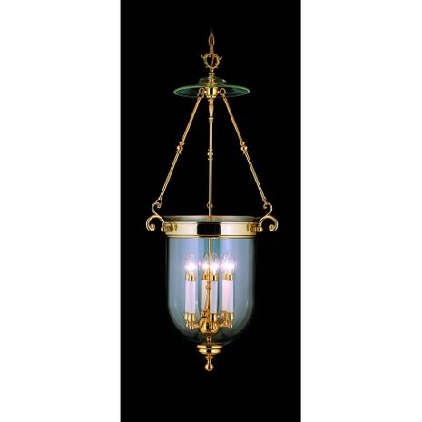 F-7406 Framburg 6-Light Mahogany Bronze Jamestown Foyer Chandelier