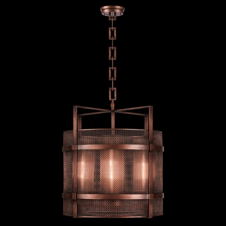 741440ST Fine Art Lamps Copper Veil Lantern