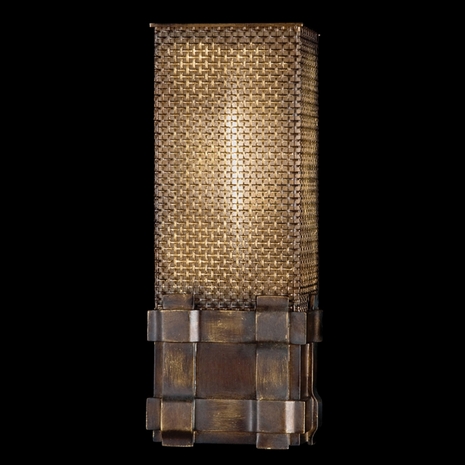 741850-2 Fine Art Lamps Bronze Veil 1 Light Sconce