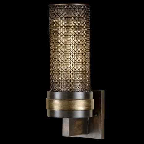 742050-2 Fine Art Lamps Bronze Veil 1 Light Sconce