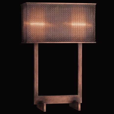742210ST Fine Art Lamps Copper Veil Table Lamp