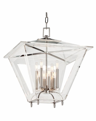 7424 Hudson Valley Warm Modern (8) Light Andover Pendant