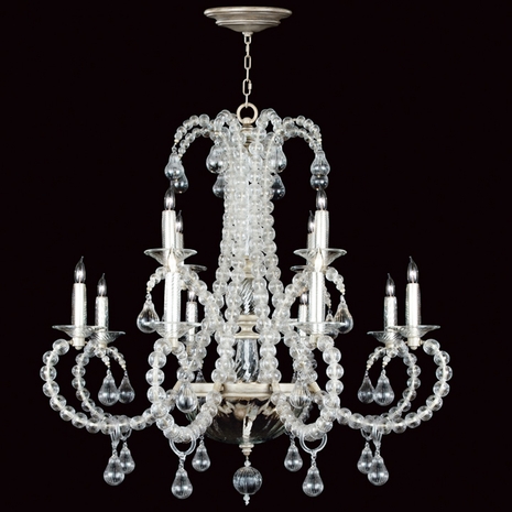 744640 Fine Art Lamps Grand Canal 12/3 Light Chandelier