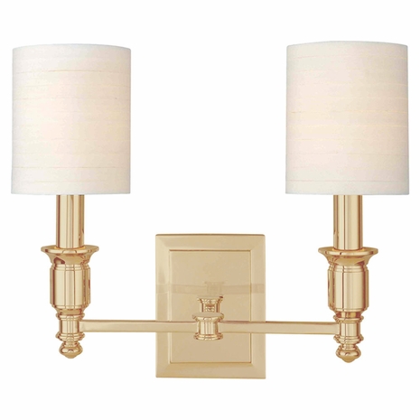 7502 Hudson Valley Whitney 2 Light Wall Sconce