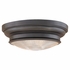 7509 Hudson Valley Woodstock 1 Light Flush Mount