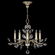 753040 Fine Art Lighting Crystal Laurel 32"W Round Chandelier with Silver Finish