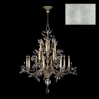 759440-4 Fine Art Lighting Crystal Laurel 45"W Round Chandelier with Silver Leaf Finish
