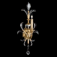 760450 Fine Art Lighting Beveled Arcs 29"H Sconce with Gold Finish