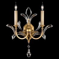 761350ST Fine Art Lighting Beveled Arcs 22"H Sconce with Gold Finish