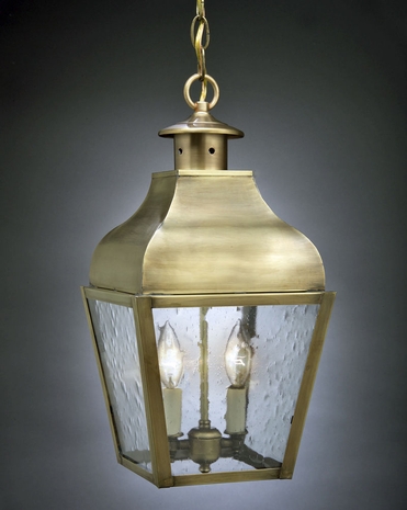 7632 Northeast Lantern Stanfield (1) Light Medium Base Hanging Fixture With Multiple Glass & Finish Options
