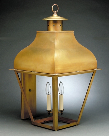 7651 Northeast Lantern Stanfield (3) Light Candelabra Wall Fixture With Multiple Glass & Finish Options