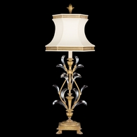 769010 Fine Art Lighting Beveled Arcs 41"H Table Lamp with Gold Finish