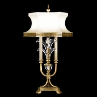 769410 Fine Art Lighting Beveled Arcs 37"H Table Lamp with Gold Finish