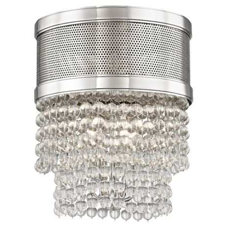 7704F Hudson Valley Harrison 4 Light Flush Mount