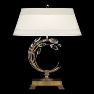 773210 Fine Art Lighting Crystal Laurel 31"H RSF Table Lamp with Gold Finish