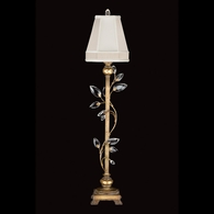 775715 Fine Art Lighting Crystal Laurel 37"H Console Lamp with Gold Finish