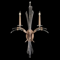 782750-3 Fine Art Lighting Trevi 34"H Sconce with Soft Bronze Ombre Finish